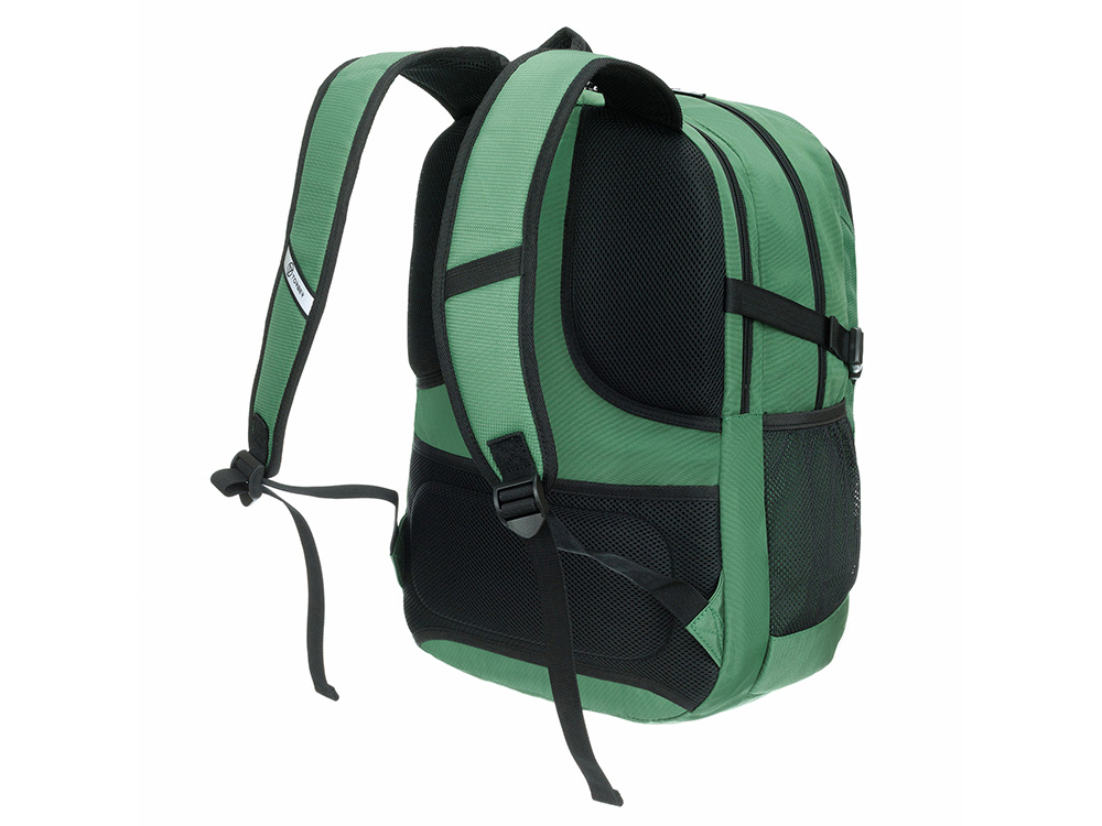Рюкзак TORBER МЕГАПОЛИС с отделением для ноутбука 16, зеленый, полиэстер, 47 х 34 x 28 см-2