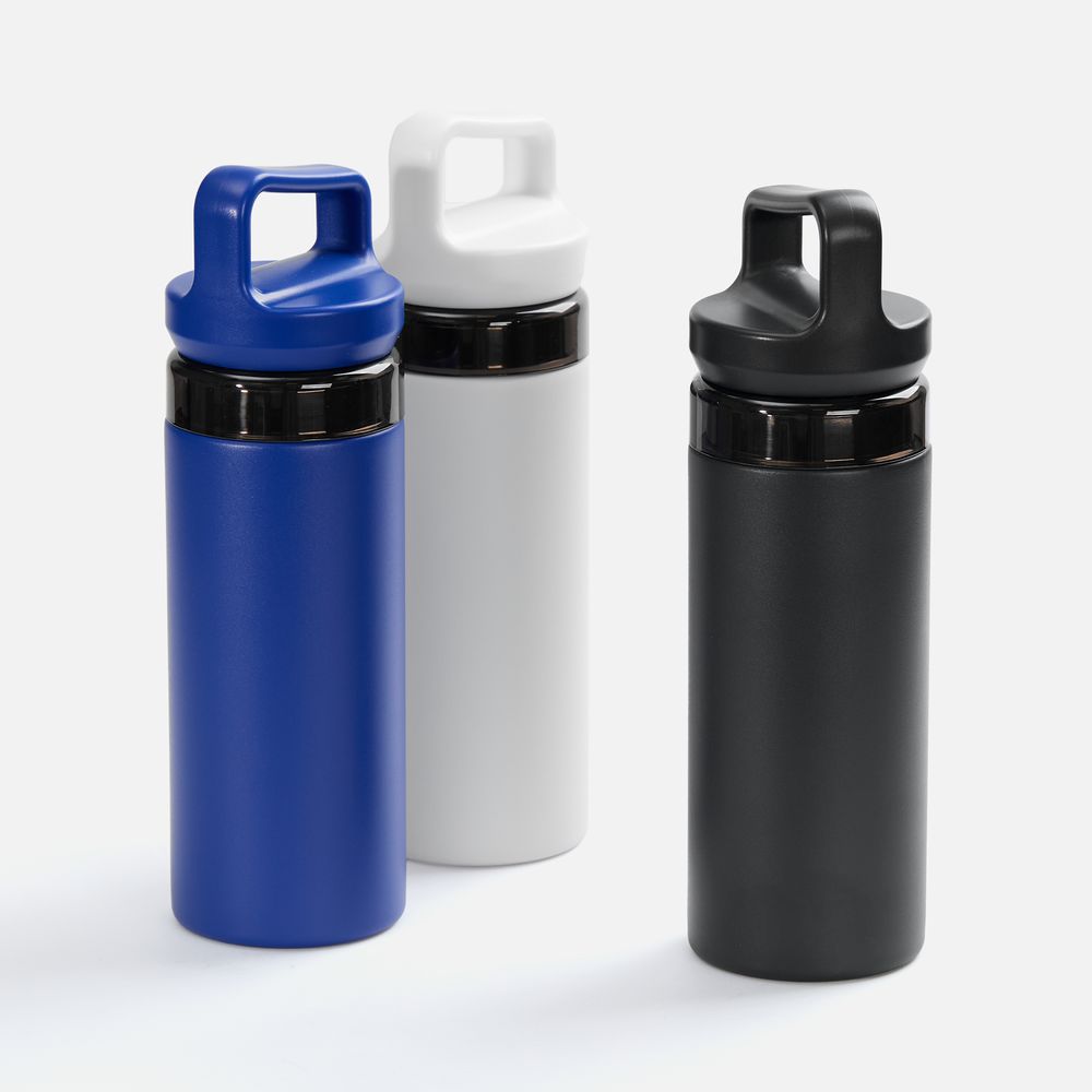 Термостакан Leval с ситечком, черный-2