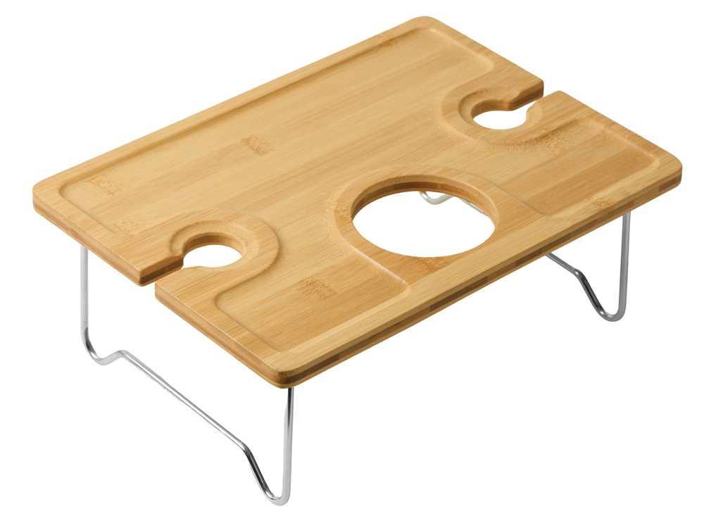 Набор для пикника Fabar сумка-холодильник и бамбуковый столик на ножках-13