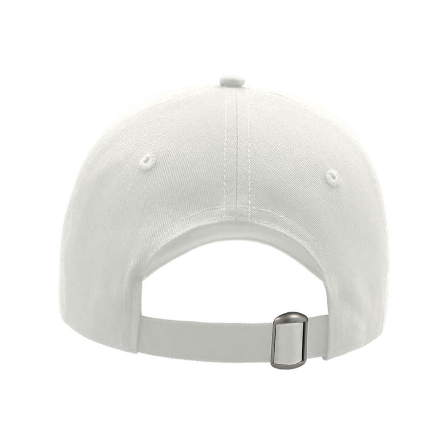 Бейсболка с NFC-меткой в козырьке GREEN CAP 265 из органического хлопка , белый-3