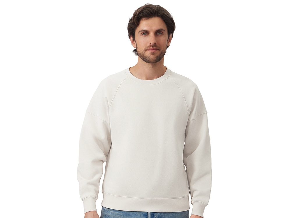 Свитшот оверсайз Paris, унисекс, бежевый-2