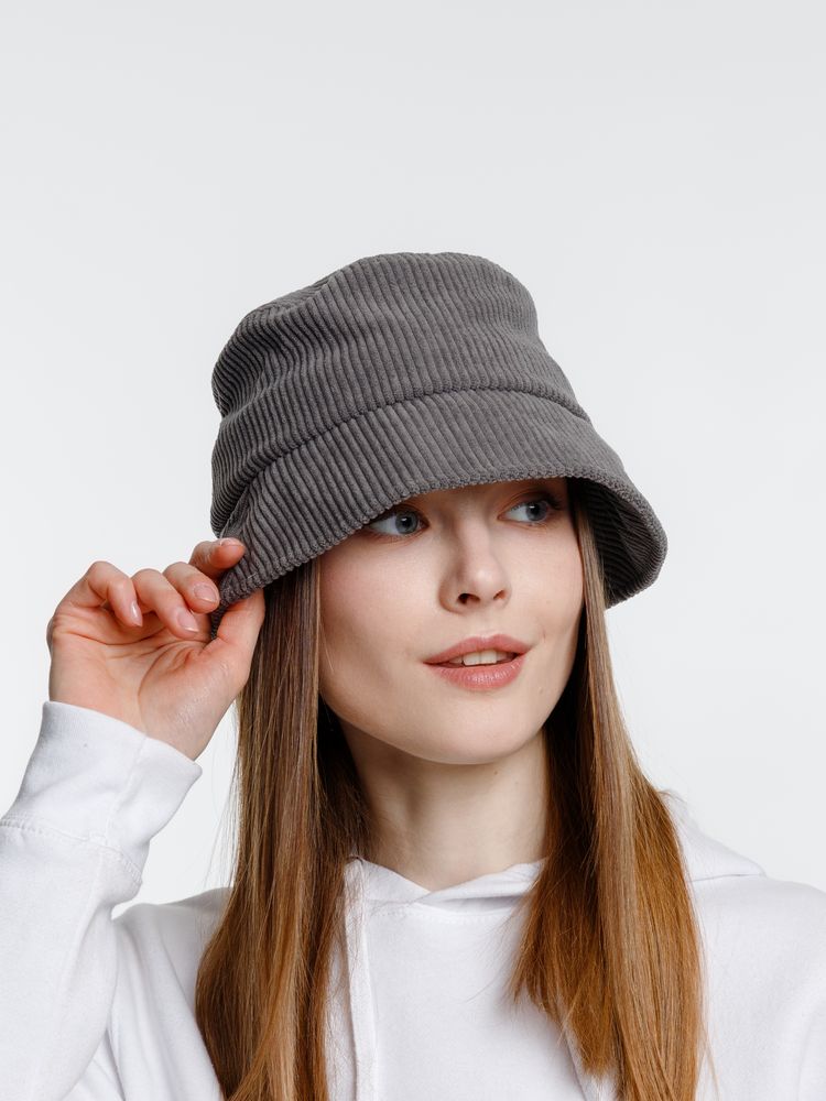 Панама Soft Core, серая-2