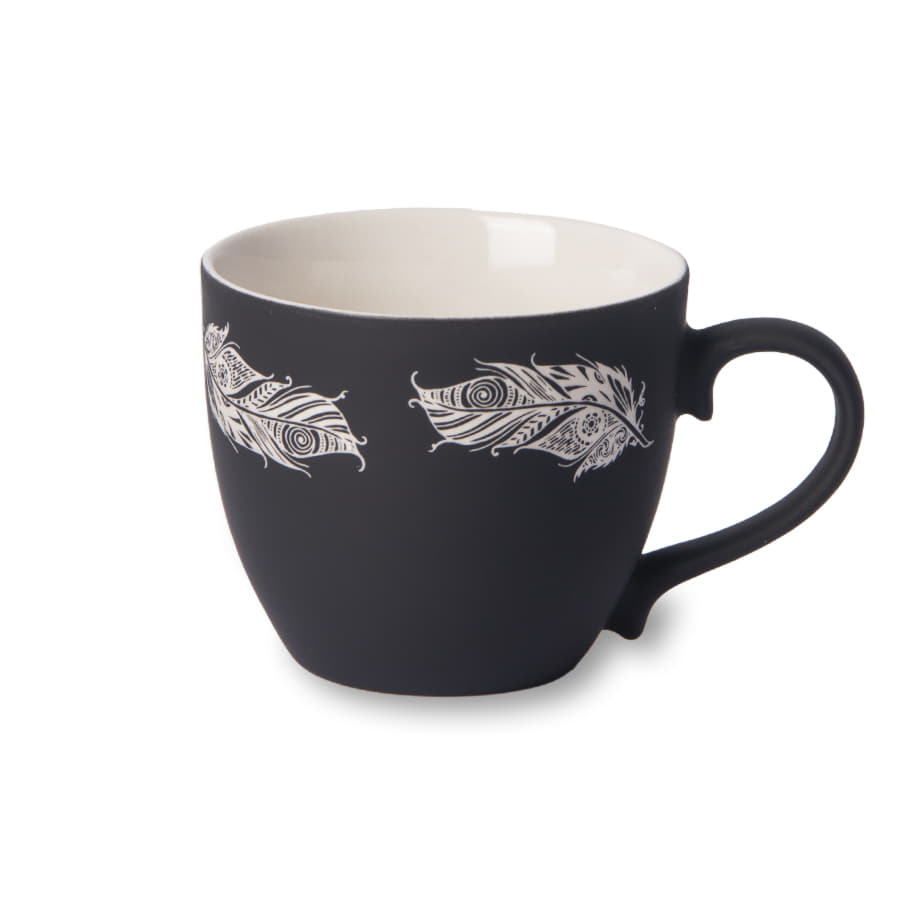 Чайная пара TENDER с прорезиненным покрытием, черный-11