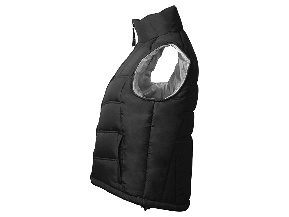 Жилет Vigour женский, черный/стальной-3