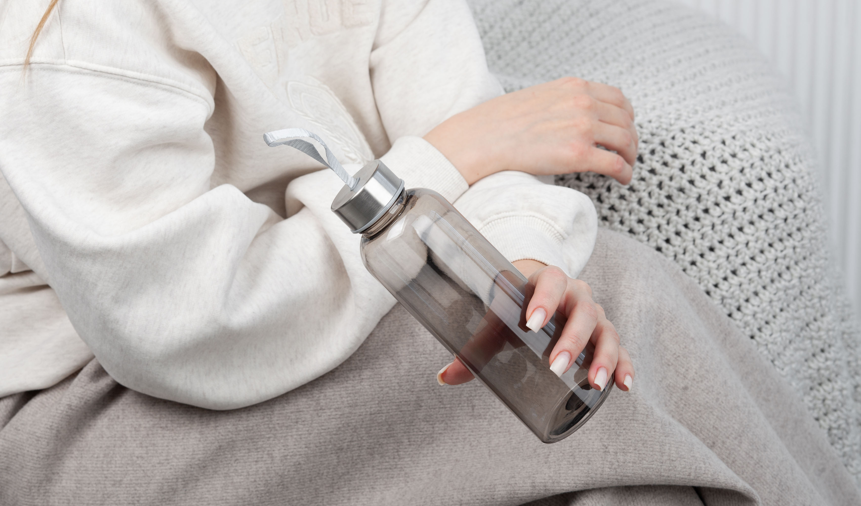 Бутылка для воды "H2O" 500 мл-3