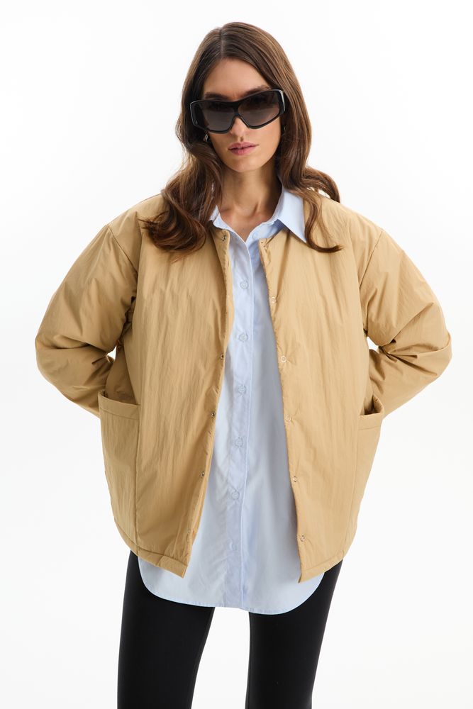 Куртка унисекс Veter, бежевая-11