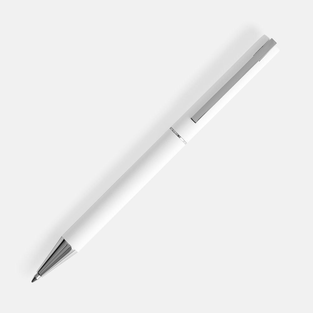 Ручка шариковая Blade Soft Touch, белая-1