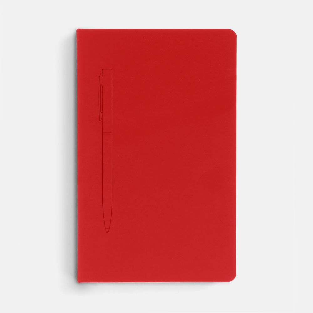 Ежедневник Magnet Shall, недатированный, красный-2