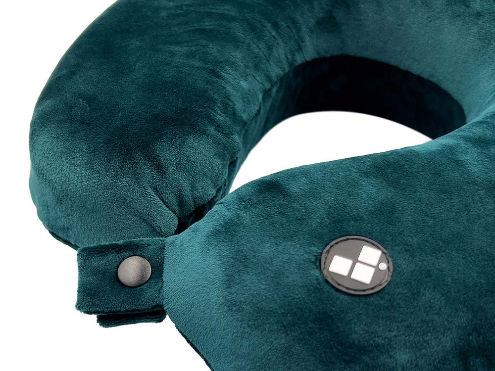 Подушка для путешествий с эффектом памяти Мемо Drowsy Emerald-2