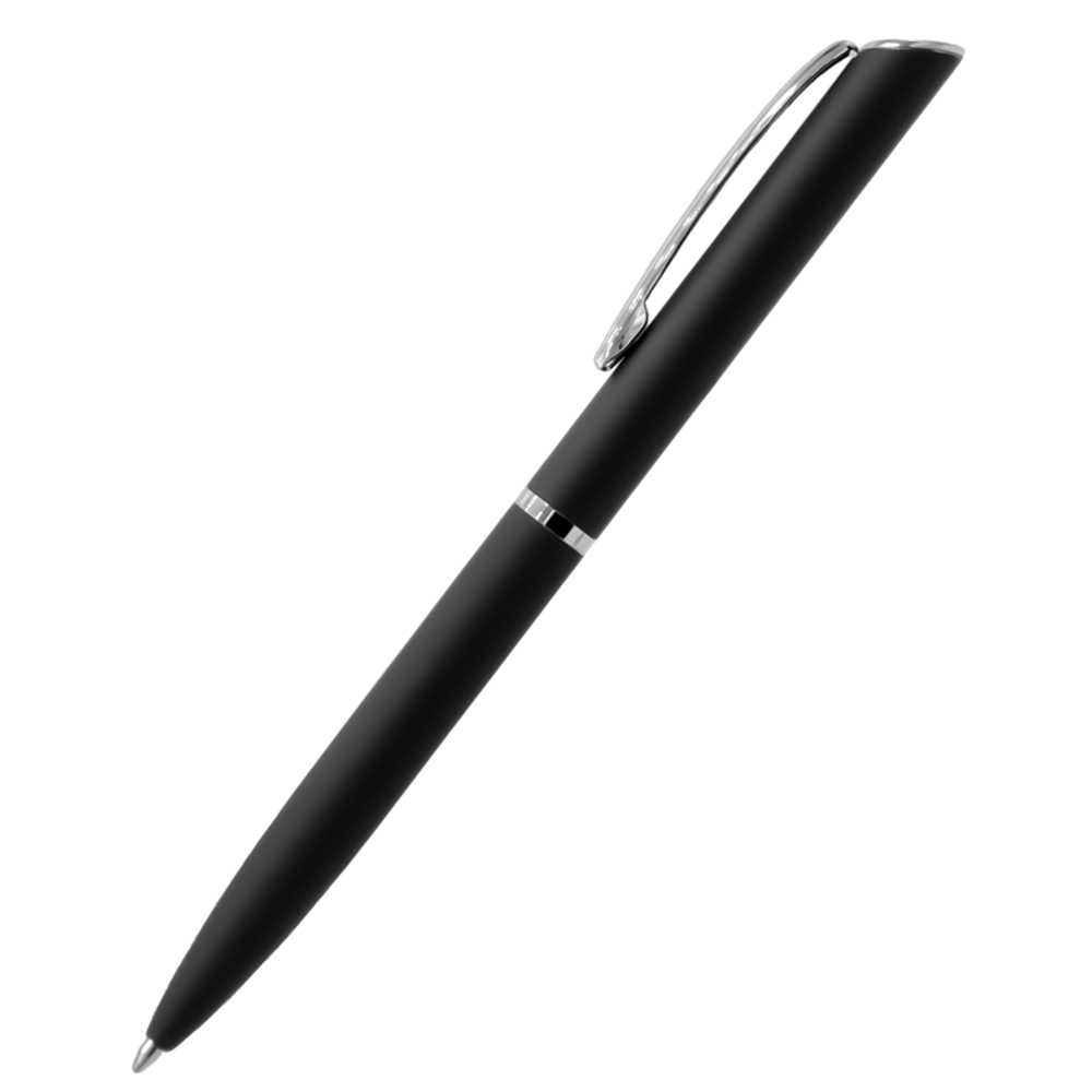 Ручка металлическая Miura, Черный.-1