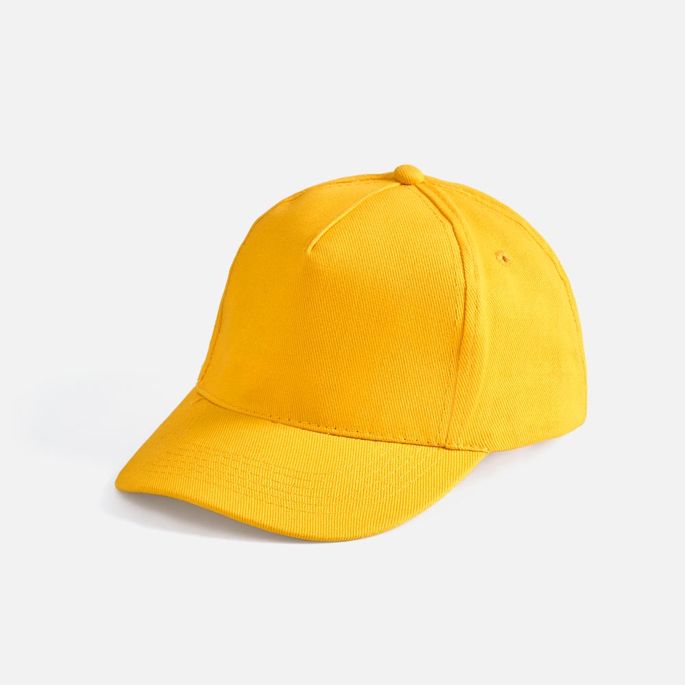 Бейсболка Long Beach, желтая-0