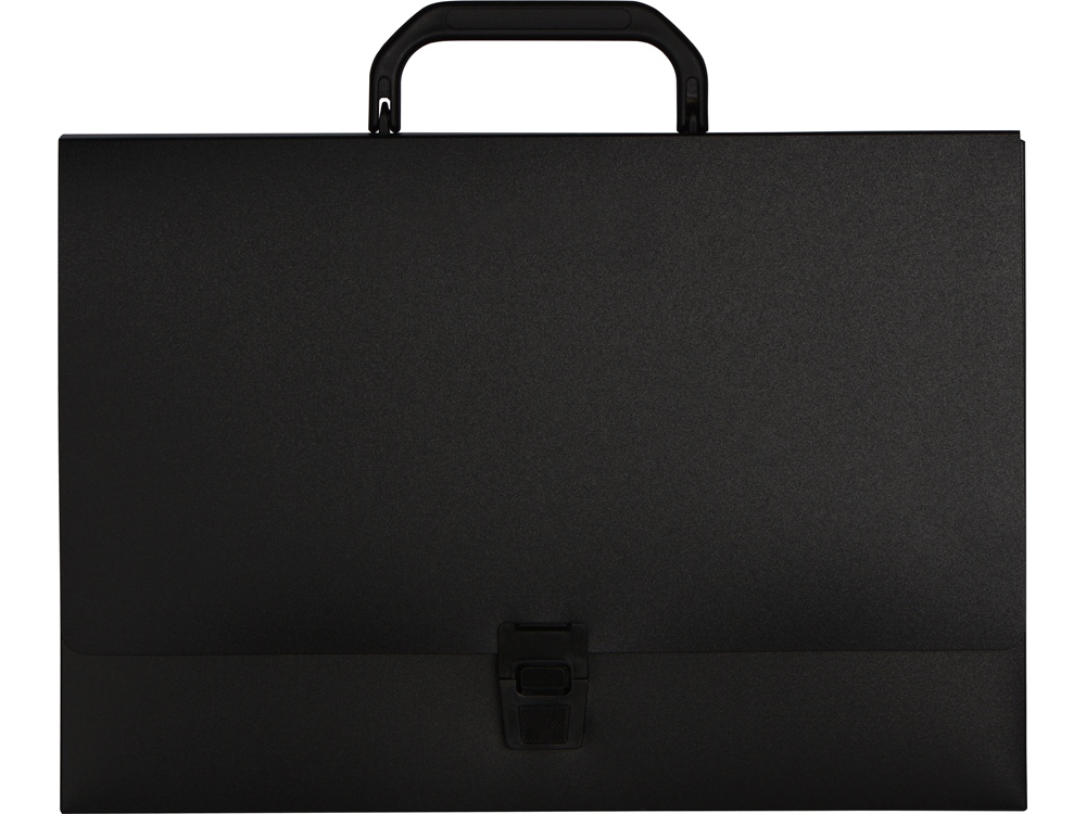Папка-портфель А4, черный-1