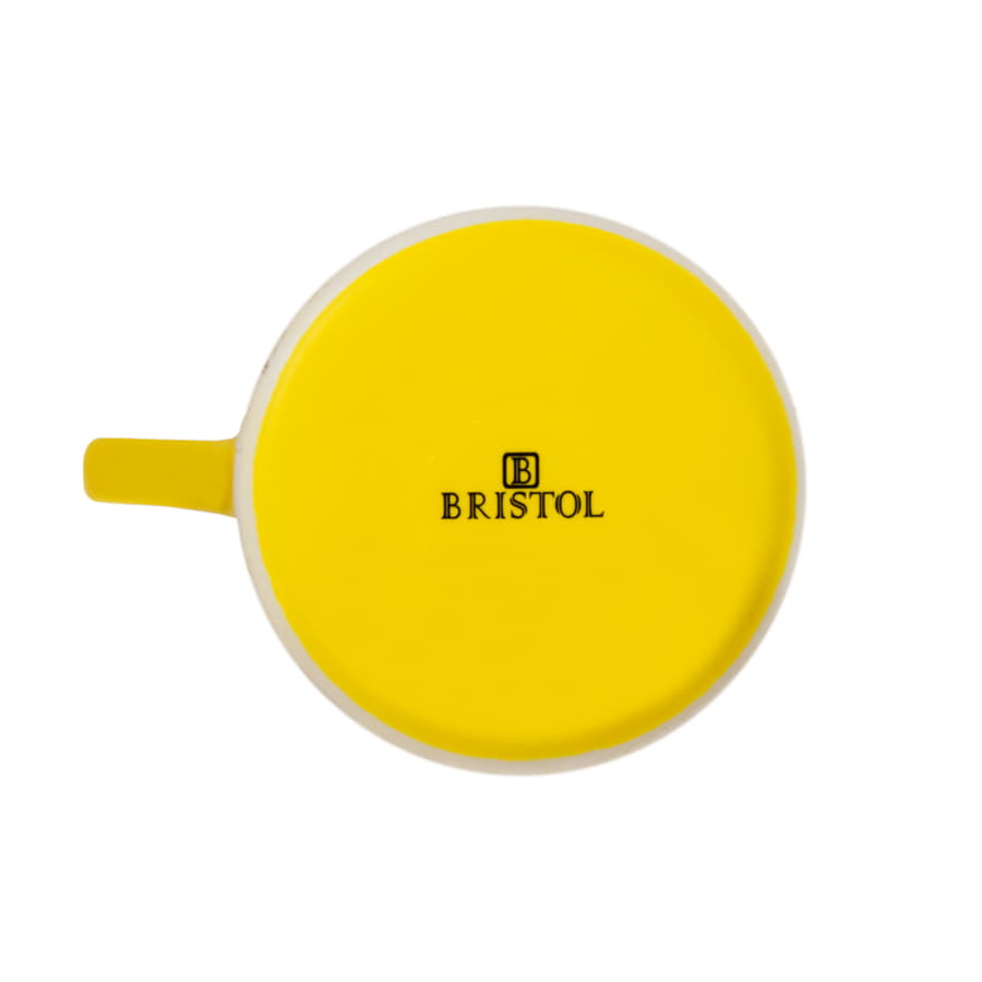 Чайная пара ICE CREAM, желтый, белый-4