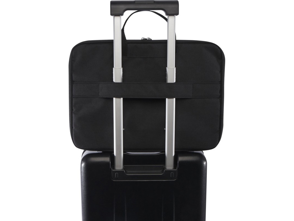 Эко- чехол для ноутбука Libra 2 в 1 из переработанного пластика, древесный уголь-4