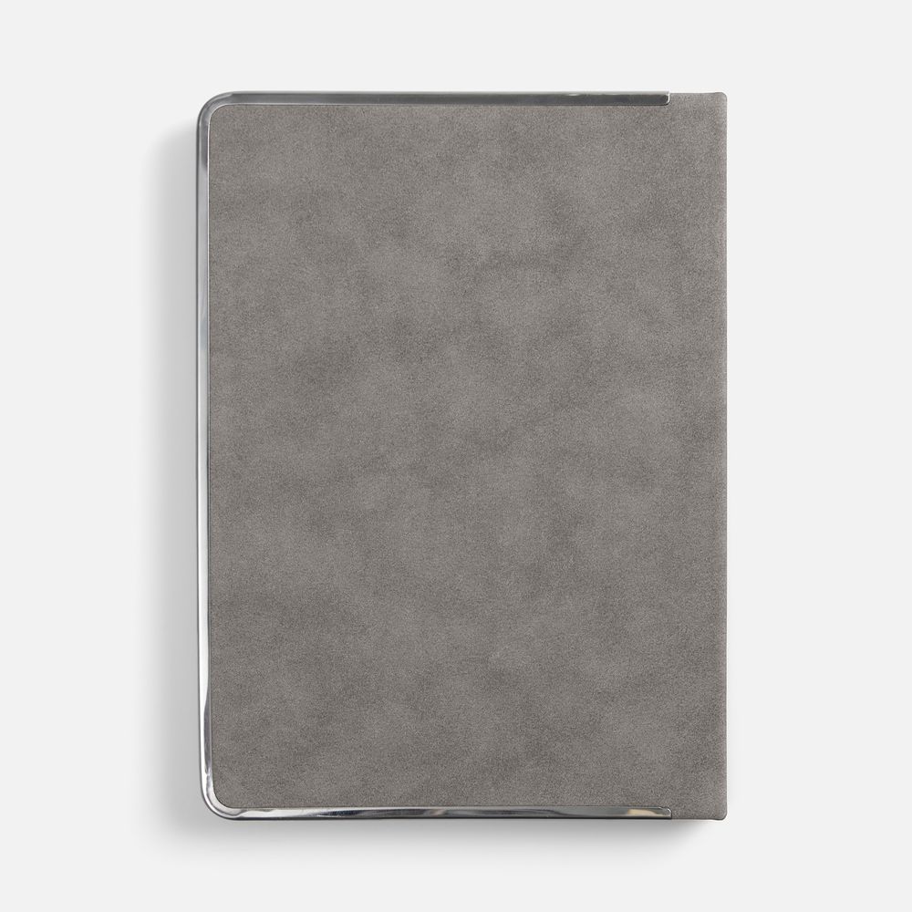 Ежедневник Metal Frame на заказ, датированный, серый-2