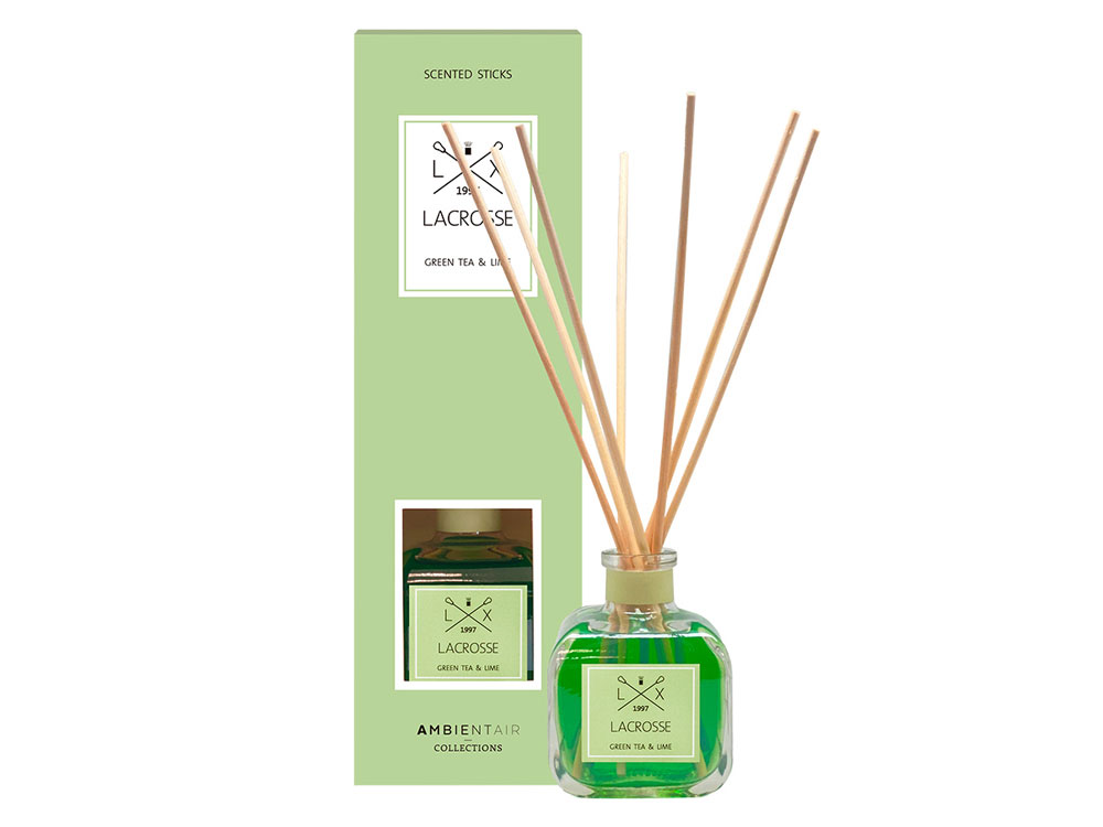 Диффузор ароматический Зеленый чай & лайм Lacrosse 100 мл., зеленый-1