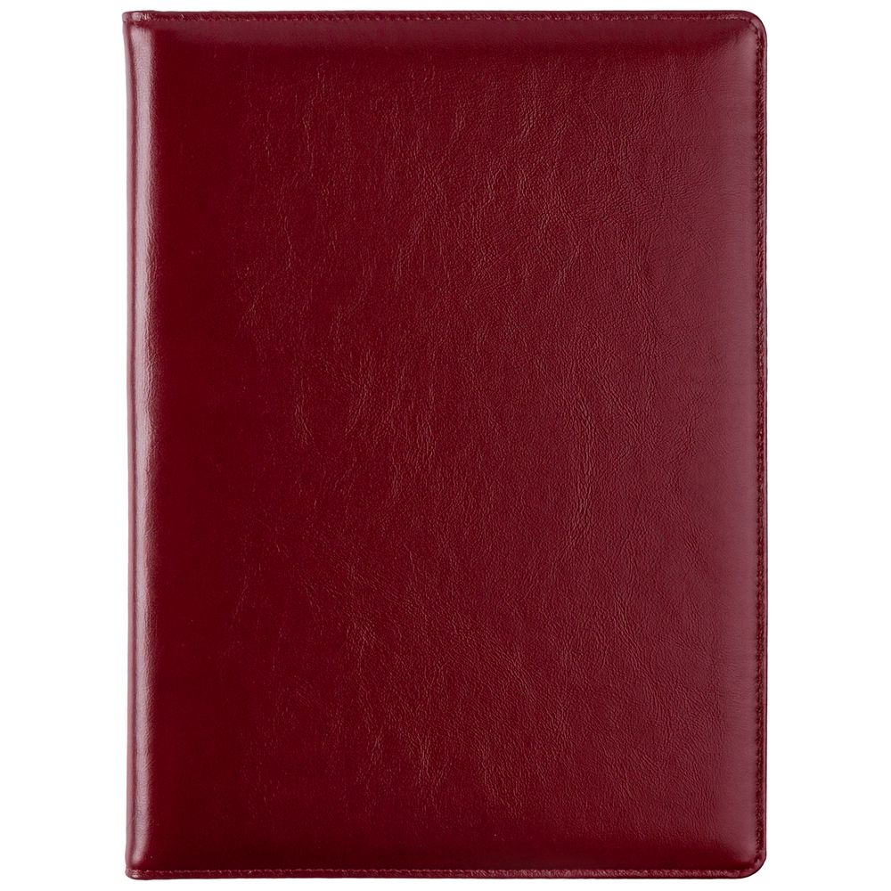 Папка адресная Signature, бордовая-0