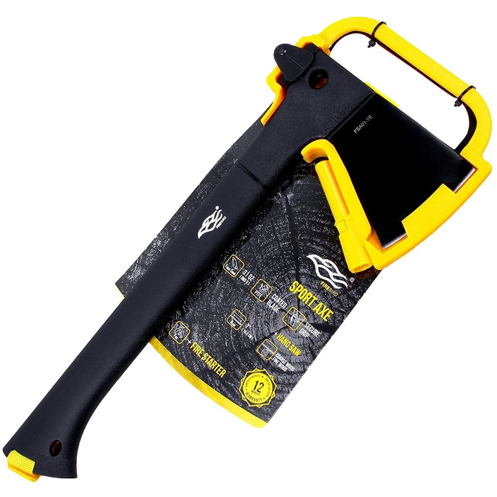 Топор Firebird FSA01, черный с желтым-5