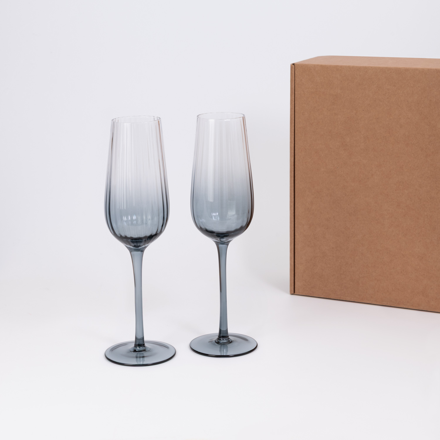 Подарочный набор 2 бокала для шампанского Mancera-1