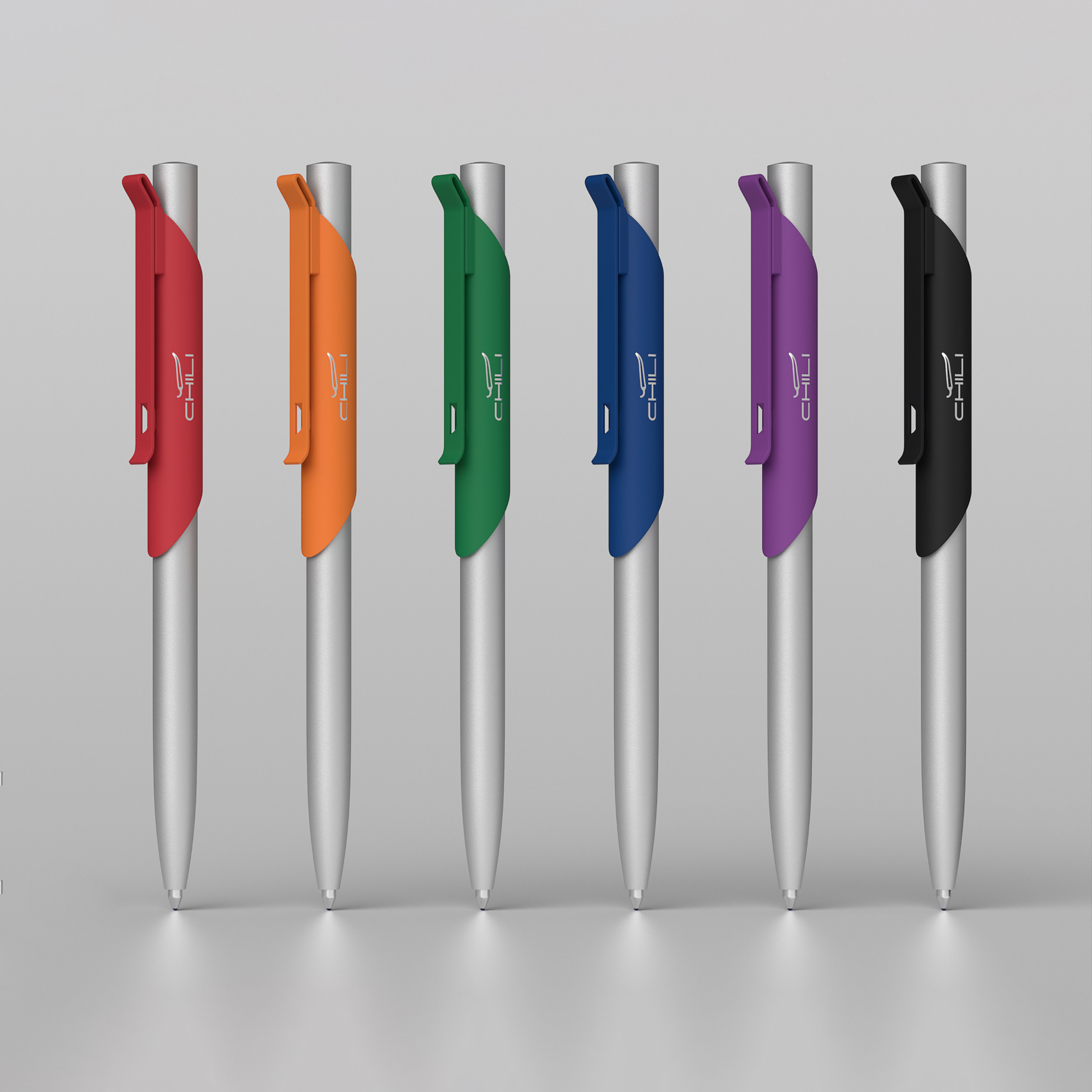 Ручка шариковая "Skil", покрытие soft touch-3