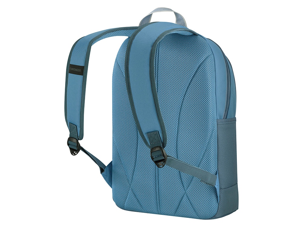 Рюкзак WENGER Tyon 15.6, голубой, переработанный ПЭТ/Полиэстер, 32х18х48 см, 23 л.-5