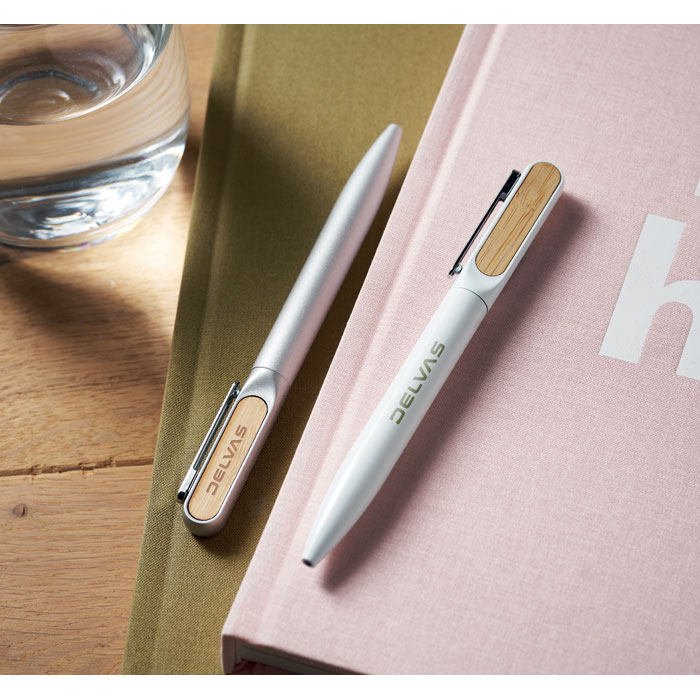 Ручка шариковая, белый-4