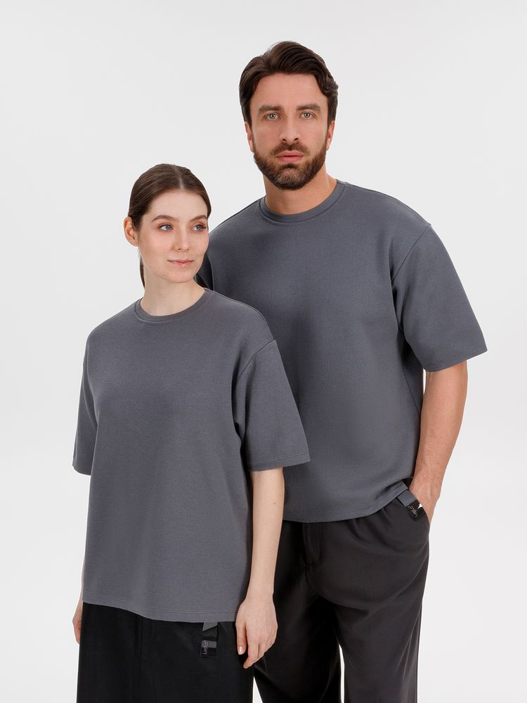 Джемпер с коротким рукавом Siluetti Volumica, серый-4