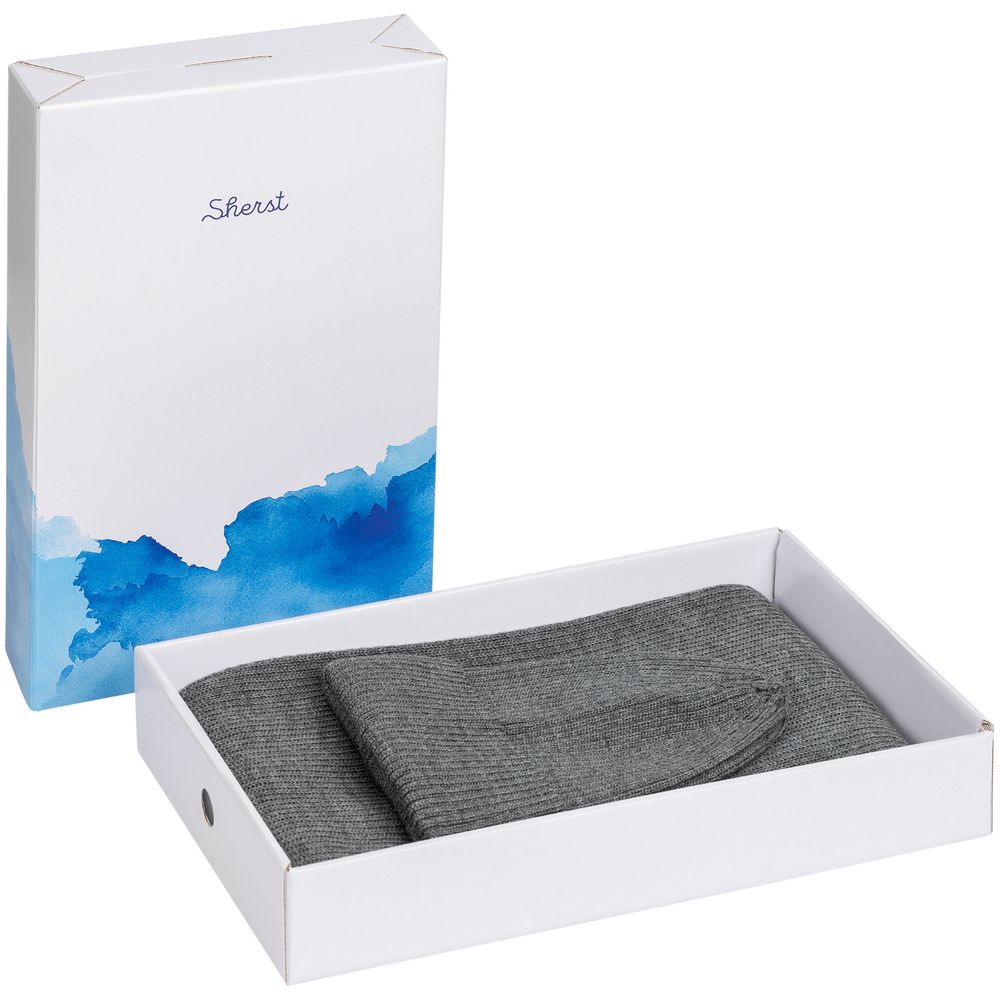 Набор Stout, серый меланж-1