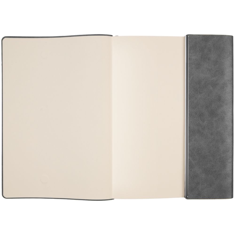 Ежедневник Petrus Flap, недатированный, серый-3