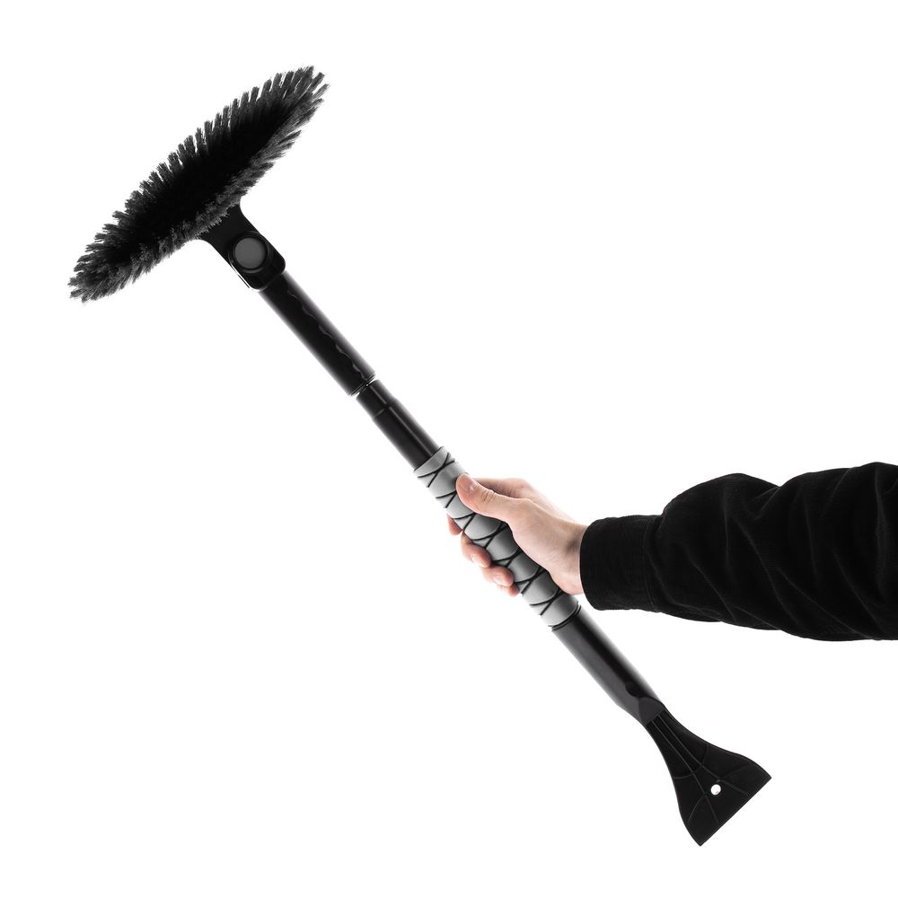 Автомобильная мультифункциональная щетка Severus Scrape, серая-6