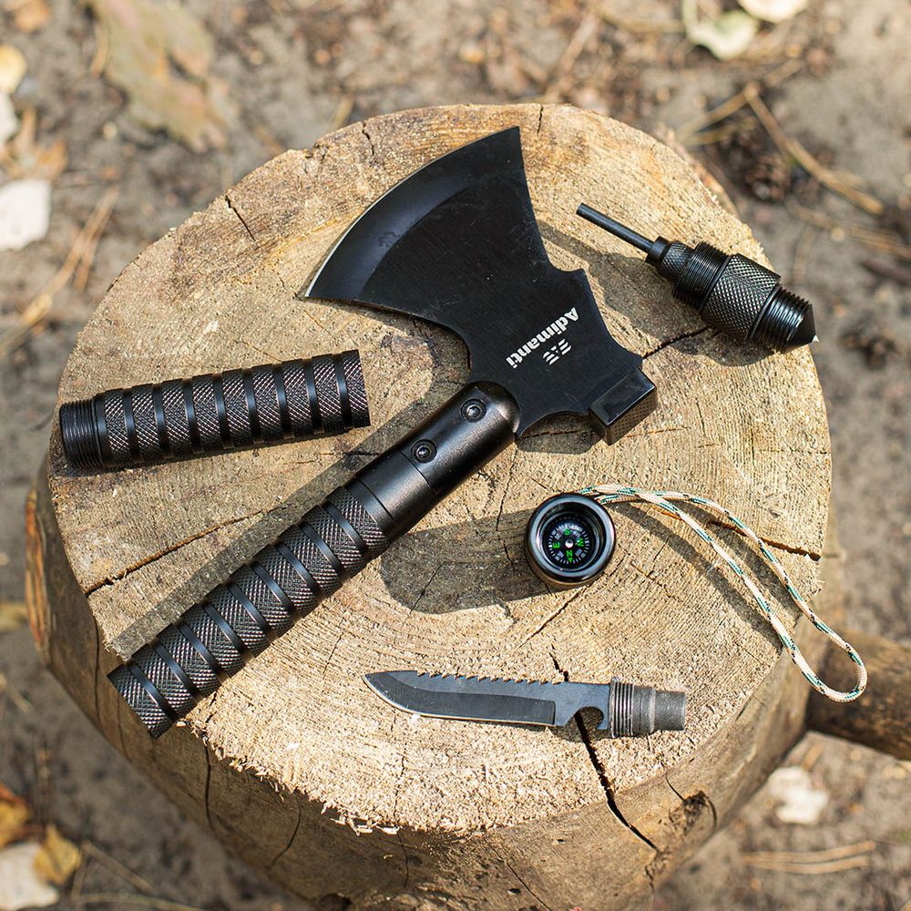 Многофункциональный топор Axe-003, черный-5