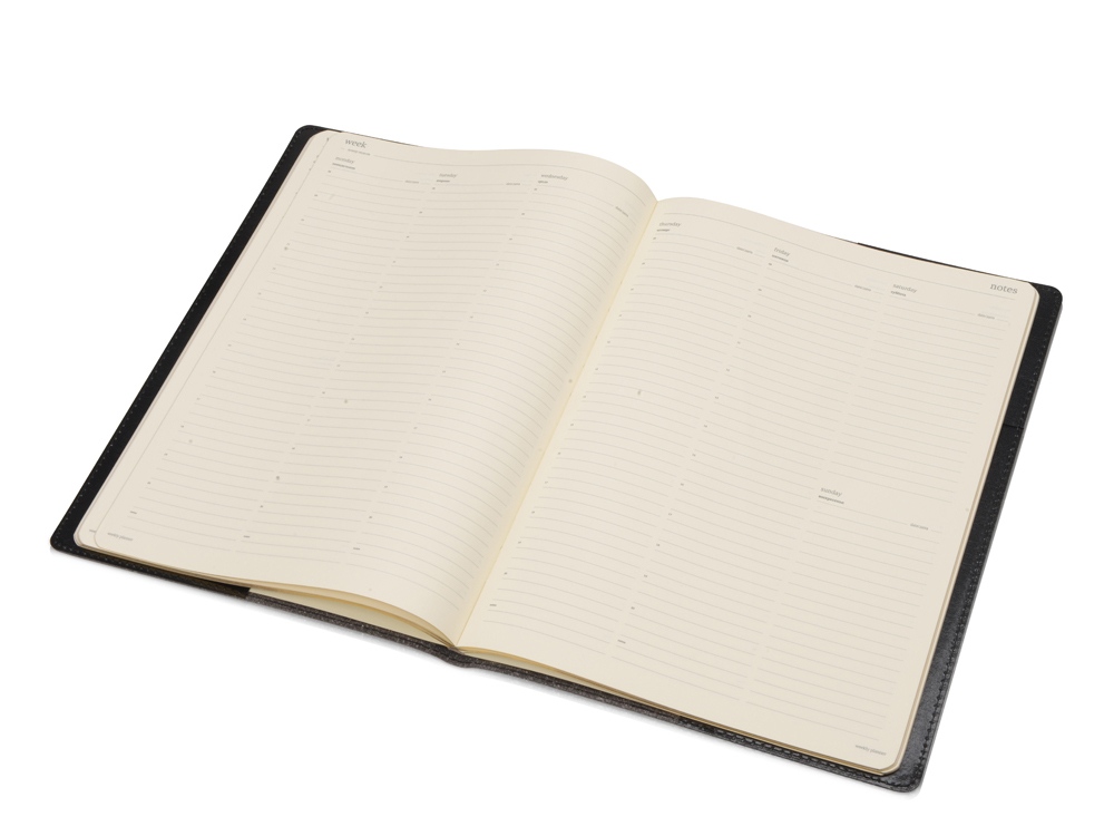 Еженедельник недатированный А4 Profy, черный-2