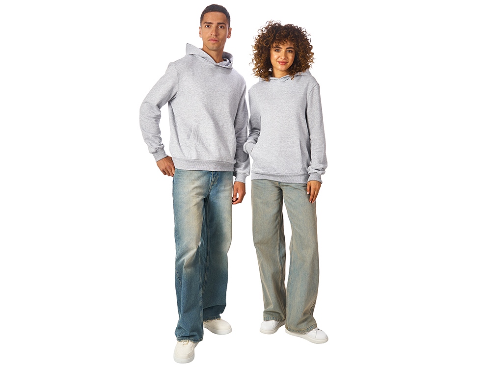 Толстовка Monaco унисекс, серый меланж-5