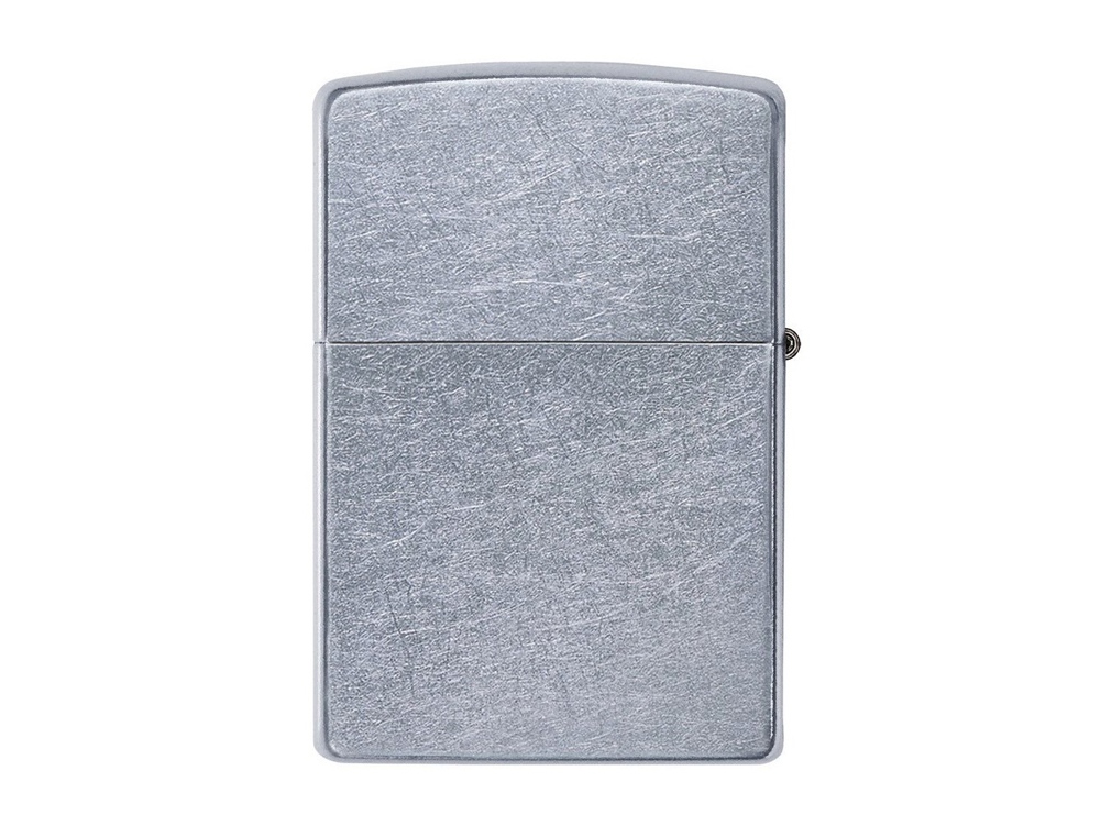 Зажигалка ZIPPO Classic с покрытием Street Chrome™, латунь/сталь, серебристая, матовая, 38x13x57 мм-1