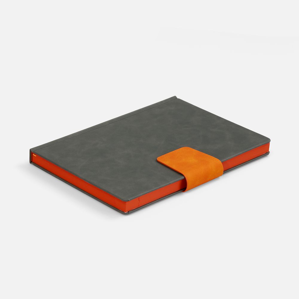 Ежедневник Grande Strap на заказ, датированный, серый-0