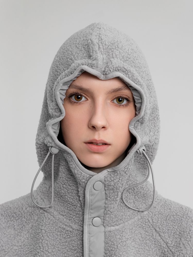 Анорак унисекс Oblako, светло-серый-6