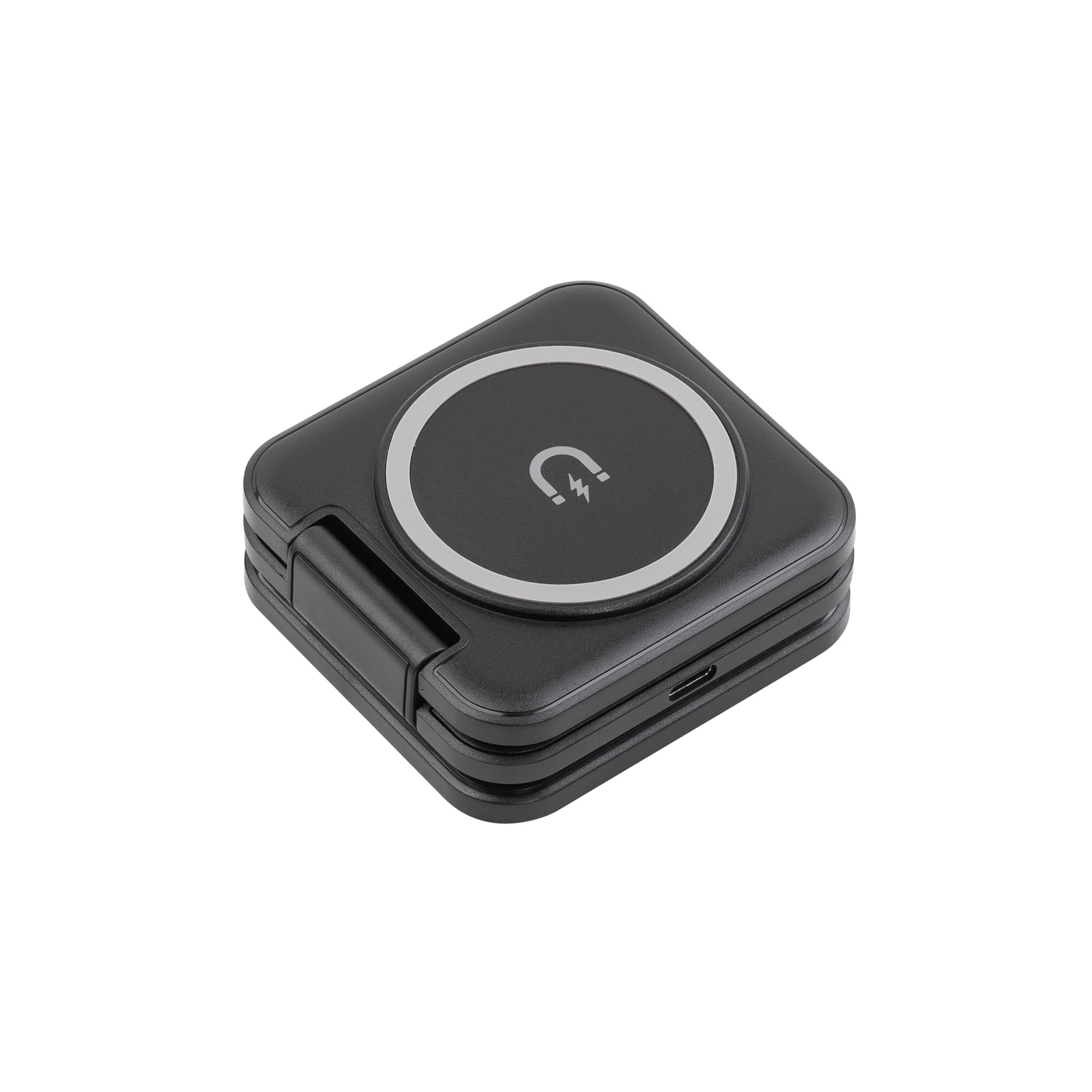 Складная беспроводная (15W) зарядная станция "Flip" с MagSafe-3