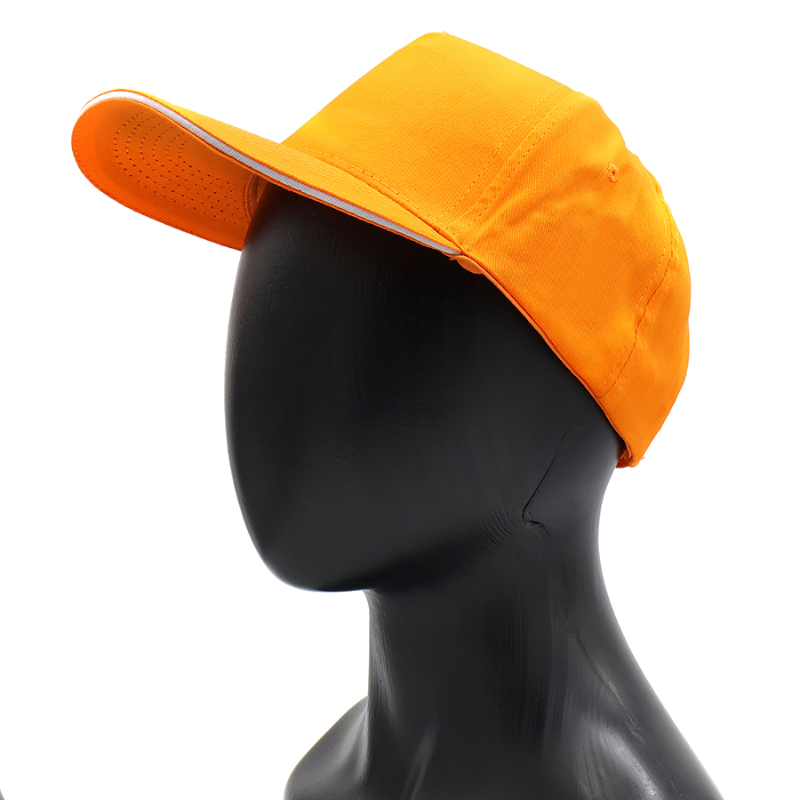 Бейсболка 5-панельная ERIS, Оранжевый-1