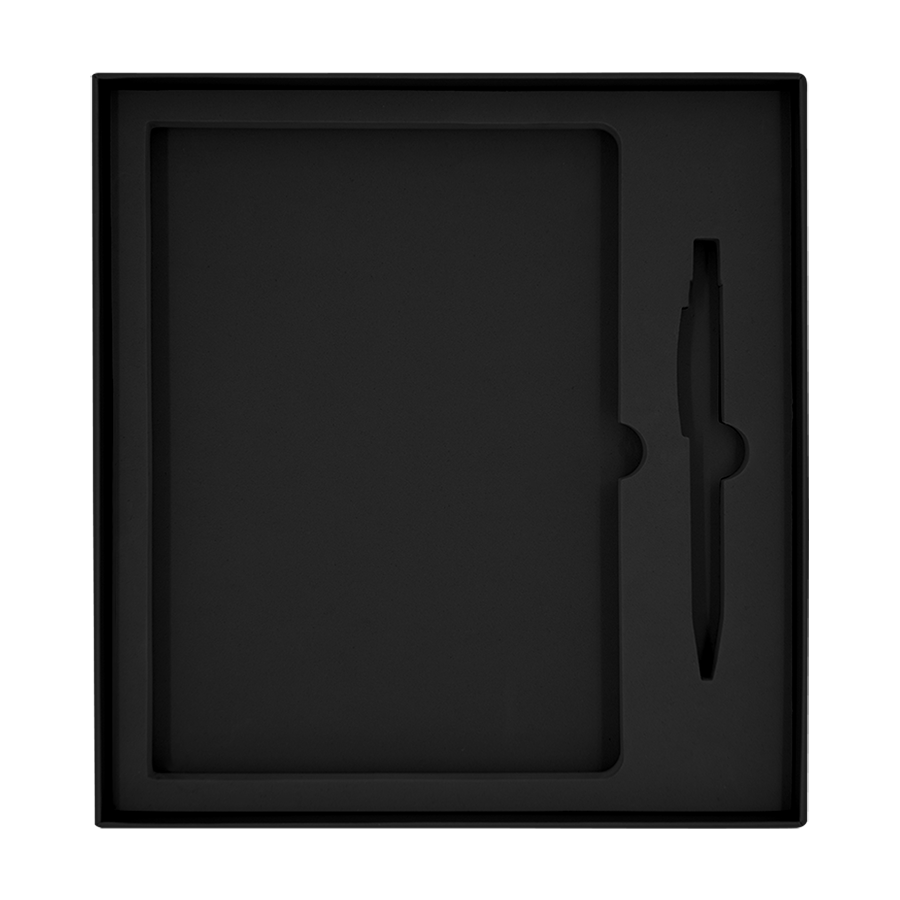 Коробка для набора Bplanner business с цветным ложементом (черный)-2