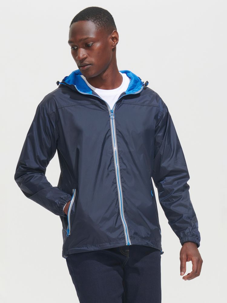 Ветровка Skate, темно-синяя с ярко-синим-4