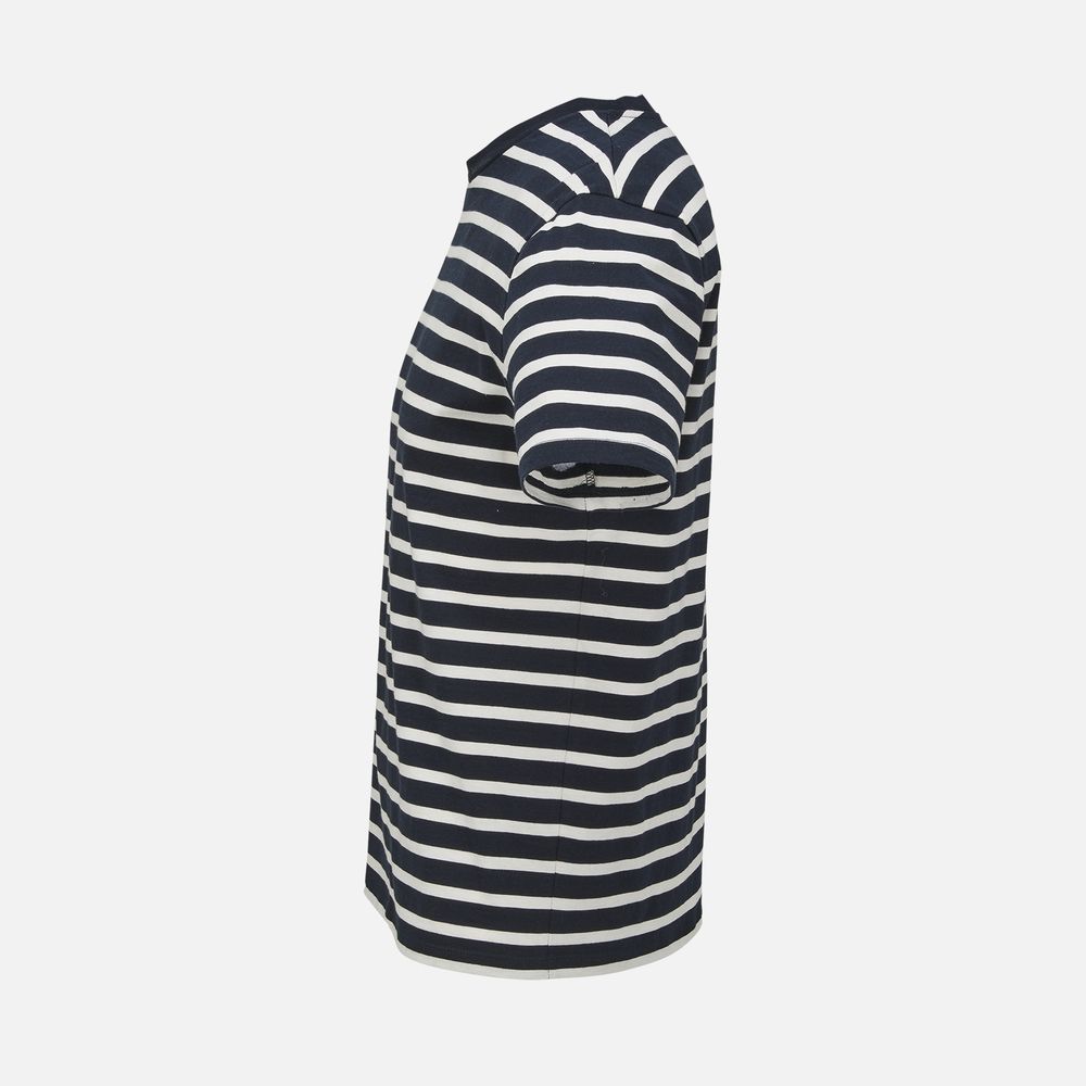 Футболка унисекс Legend, темно-синяя с молочно-белым-2