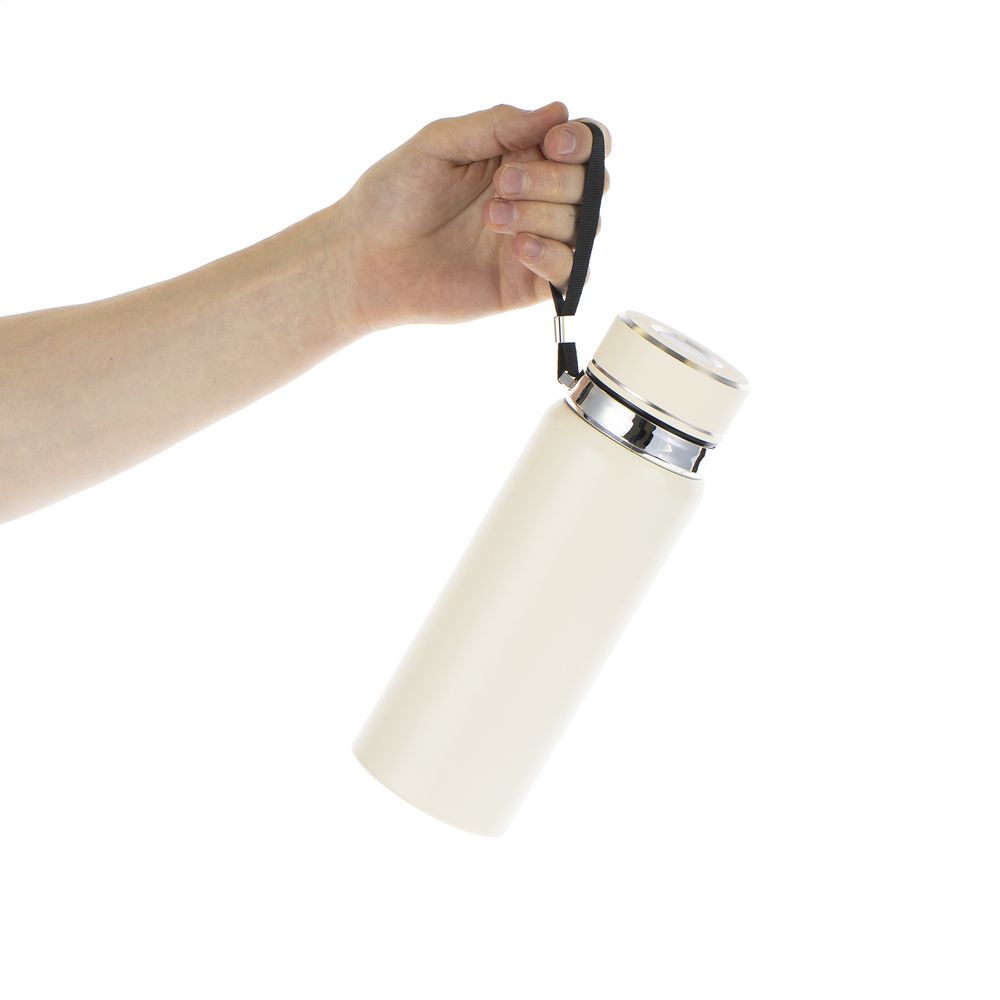 Смарт-термос Termino, ver.2, белый (молочный)-3