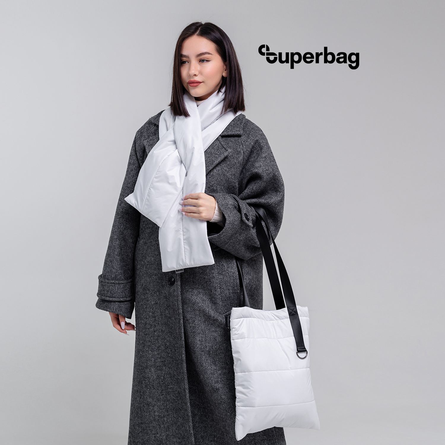 Набор Superbag Bubble (белый)-0