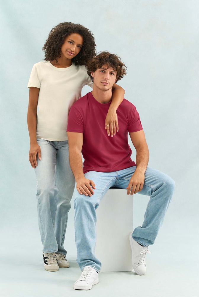 Футболка Imperial 190, светло-бежевая (неокрашенная)-4