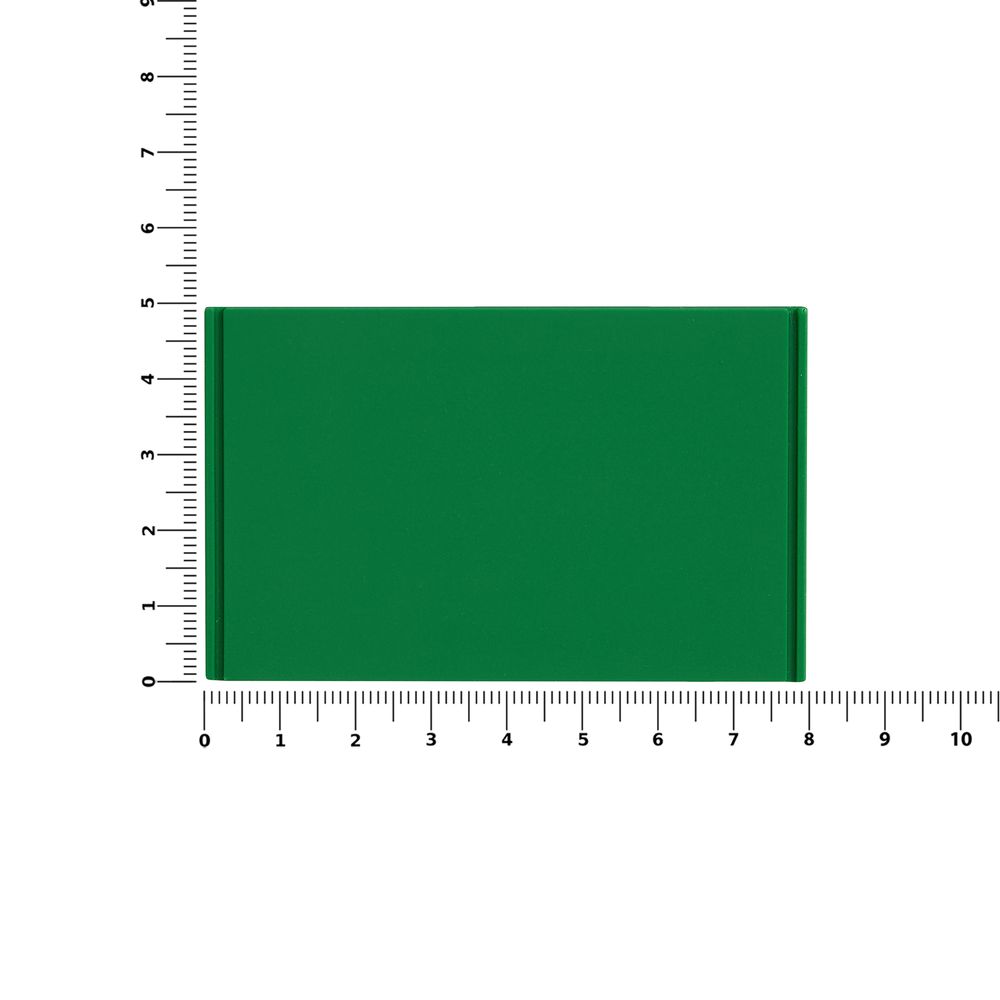 Лейбл из ПВХ Dzeta, XL, зеленый-1