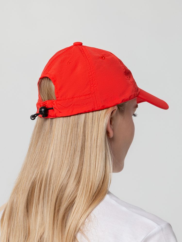 Бейсболка складная Ben Lomond, красная-4