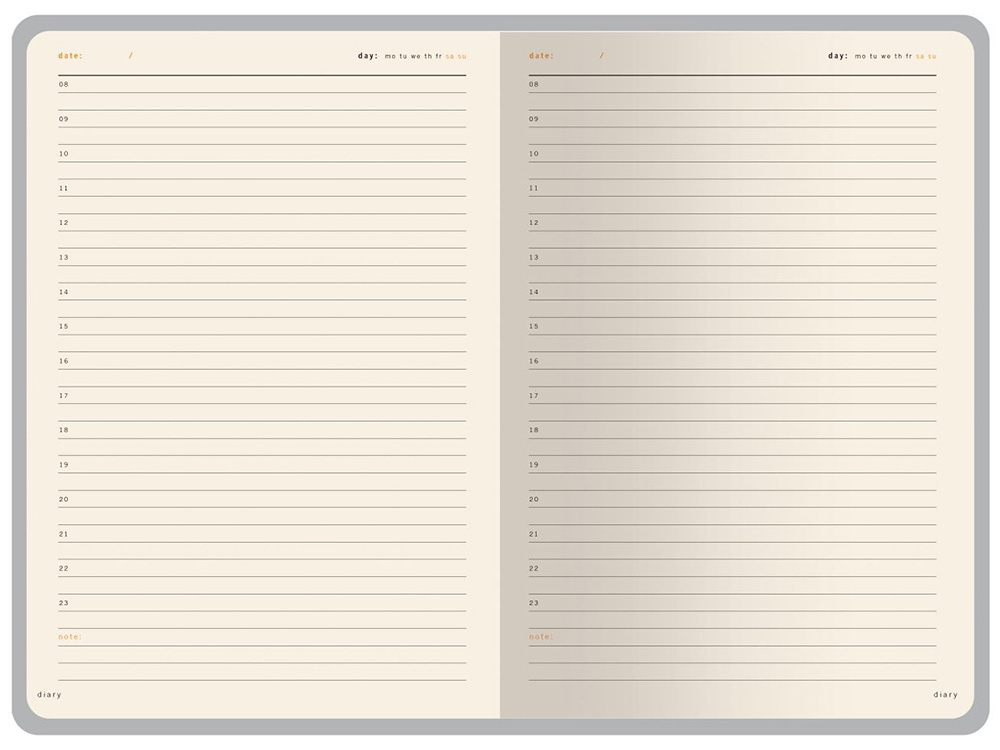 Ежедневник А5 недатированный Prestige, черный-1