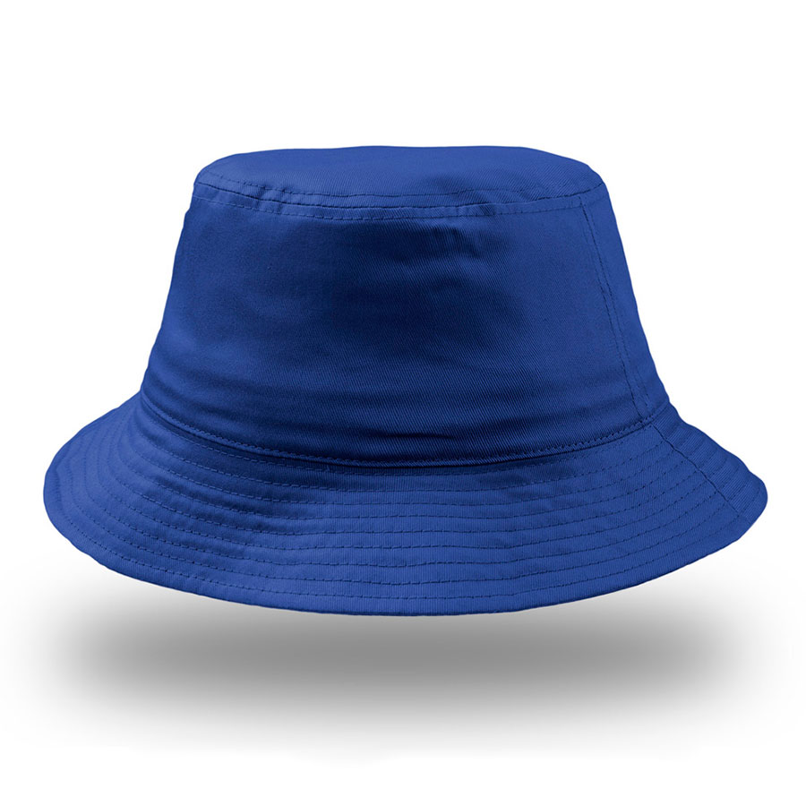 Панама BUCKET COTTON 180, ярко-синий-0