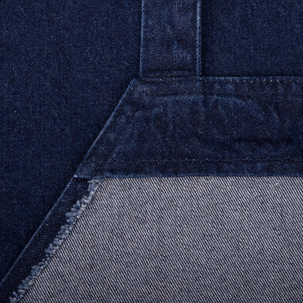 Фартук джинсовый E2, синий-4