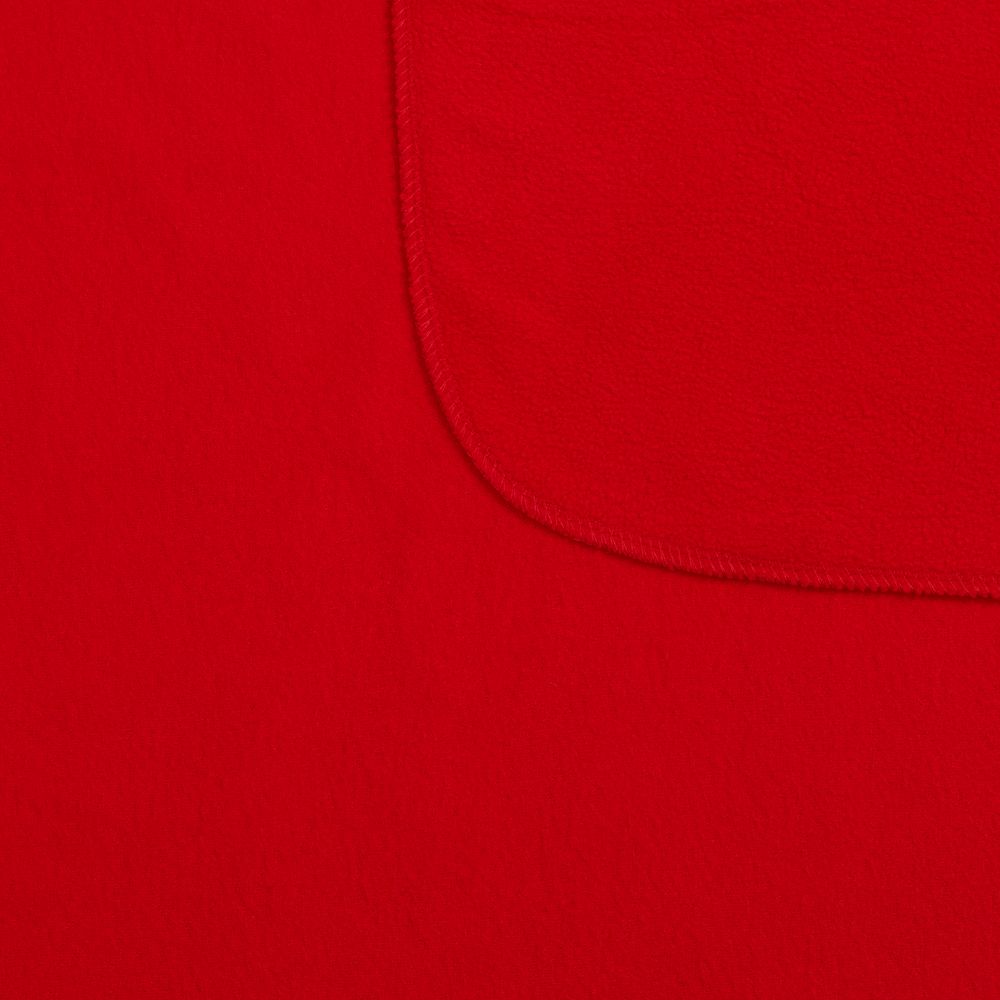 Флисовый плед Warm&Peace, красный-2